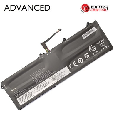 Nešiojamo kompiuterio baterija LENOVO L21M4PD8, 4350mAh, Extra Digital Advanced Nešiojamo kompiuterio baterija LENOVO L21M4PD8, 4350mAh, Extra Digital Advanced