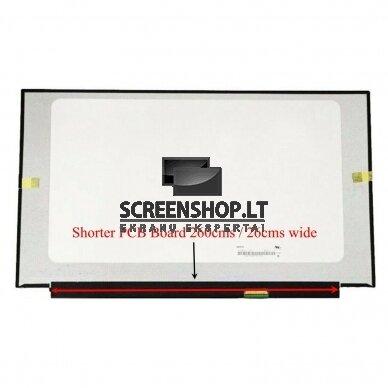 Nešiojamo kompiuterio ekranas matrica 15.6″ 1920×1080 FULL HD IPS 30pin Slim EDP 350mm 260mm PCB Nešiojamo kompiuterio ekranas matrica 15.6″ 1920×1080 FULL HD IPS 30pin Slim EDP 350mm 260mm PCB