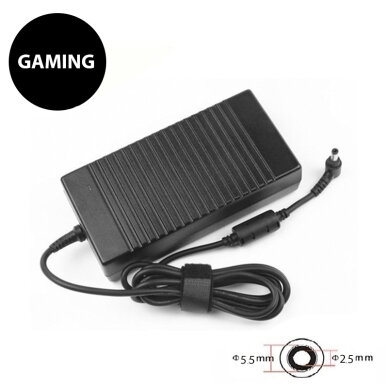 Nešiojamo kompiuterio įkroviklis ASUS 180W: 19V, 9.5A Nešiojamo kompiuterio įkroviklis ASUS 180W: 19V, 9.5A