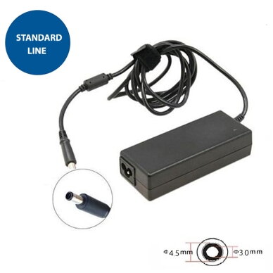 Nešiojamo kompiuterio įkroviklis DELL 65W: 19.5V, 3.34A Nešiojamo kompiuterio įkroviklis DELL 65W: 19.5V, 3.34A