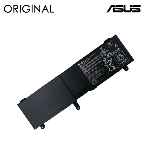 Nešiojamo kompiuterio baterija ASUS C41-N550, 59Wh, Original Nešiojamo kompiuterio baterija ASUS C41-N550, 59Wh, Original