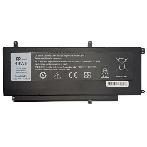Nešiojamo kompiuterio baterija DELL D2VF9, 3840mAh, Power Plant Nešiojamo kompiuterio baterija DELL D2VF9, 3840mAh, Power Plant