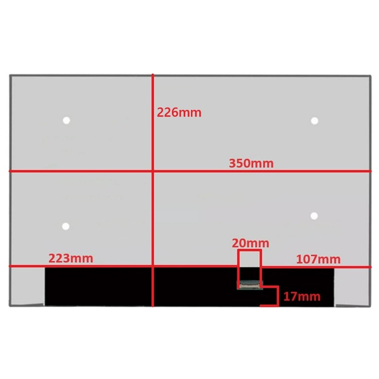 Nešiojamo kompiuterio ekranas matrica 16" 1920x1200 60HZ 30pin B160UAN04.4 Nešiojamo kompiuterio ekranas matrica 16" 1920x1200 60HZ 30pin B160UAN04.4