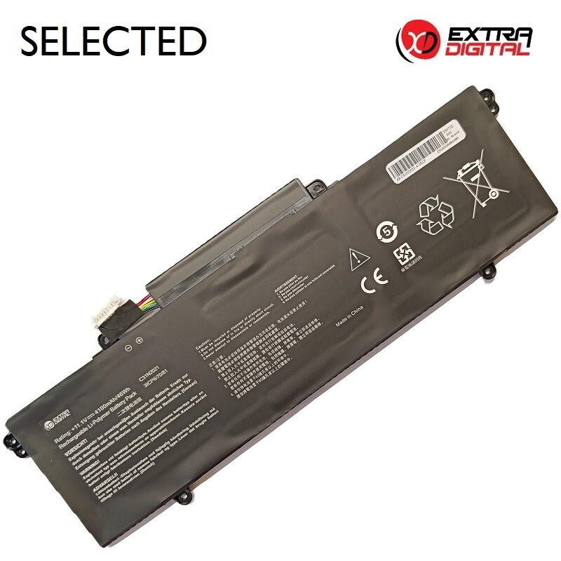 Nešiojamo kompiuterio baterija ASUS C31N2021, 4100mAh, Extra Digital Selected Nešiojamo kompiuterio baterija ASUS C31N2021, 4100mAh, Extra Digital Selected