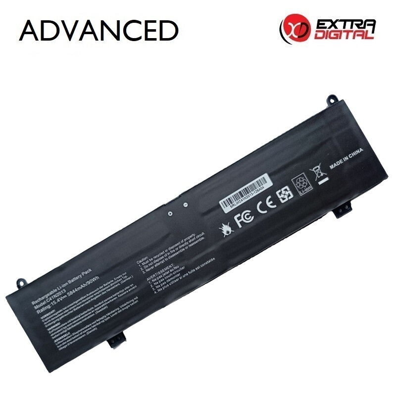 Nešiojamo kompiuterio baterija ASUS C41N2013-1, 5844mAh, 90Wh, Extra Digital Advanced Nešiojamo kompiuterio baterija ASUS C41N2013-1, 5844mAh, 90Wh, Extra Digital Advanced