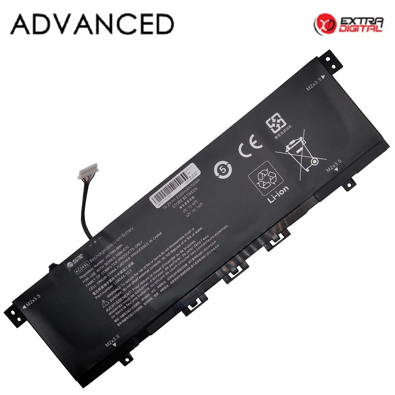 Nešiojamo kompiuterio baterija HP KC04XL, 3300mAh, Extra Digital Advanced Nešiojamo kompiuterio baterija HP KC04XL, 3300mAh, Extra Digital Advanced