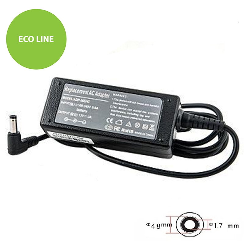 Nešiojamo kompiuterio įkroviklis ASUS 36W: 12V, 3A Nešiojamo kompiuterio įkroviklis ASUS 36W: 12V, 3A
